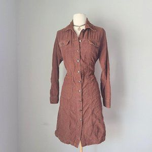 Vintage y2k DizzyLizzy Corduroy Mini Dress